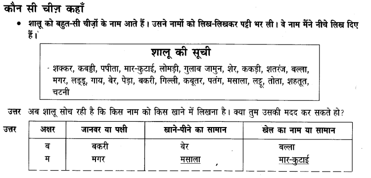NCERT Solutions for Class 3 Hindi Chapter-6 हमसे सब कहते 3