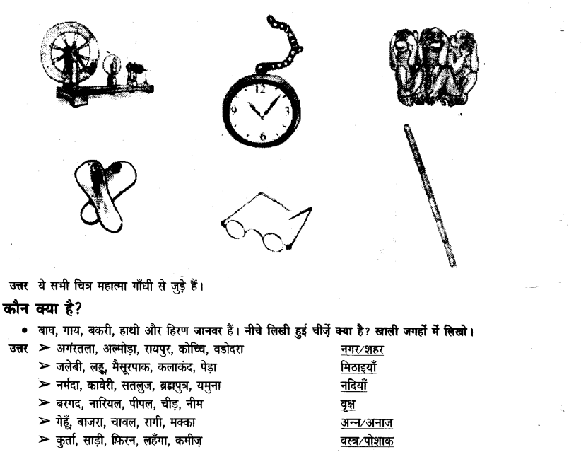NCERT Solutions for class 3 Hindi Chapter-11 मीरा बहन और बाघ 4