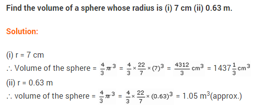 NCERT Class 9 Maths Solutions Chapter 13 Surface Areas and Volumes Ex 13.8 A1