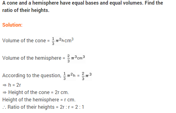 NCERT Class 9 Maths Solutions Chapter 13 Surface Areas and Volumes Ex 13.8 A13