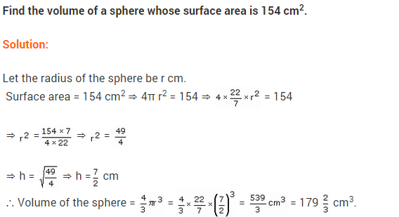 NCERT Class 9 Maths Solutions Chapter 13 Surface Areas and Volumes Ex 13.8 A7