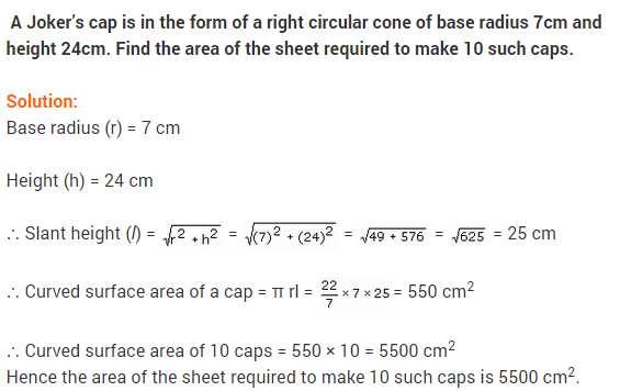 NCERT Solutions Class 9 Maths Chapter 13 Surface Areas and Volumes Ex 13.3 A9