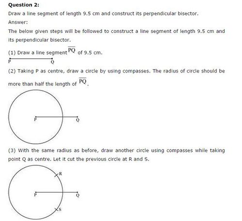 NCERT Solutions For Class 6 Maths Practical Geometry Exercise 14.5 A2
