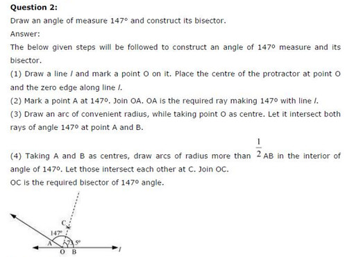NCERT Solutions For Class 6 Maths Practical Geometry Exercise 14.6 Q1