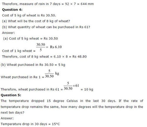 NCERT Solutions For Class 6 Maths Ratios and Proportions Exercise 12.3 Q2