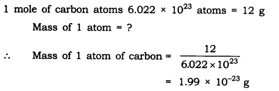 NCERT Solutions For Class 9 Science Chapter 3 Atoms and Molecules Intext Questions Page 42 Q1