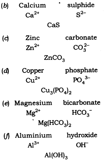 NCERT Solutions For Class 9 Science Chapter 3 Atoms and Molecules SAQ Q19.1