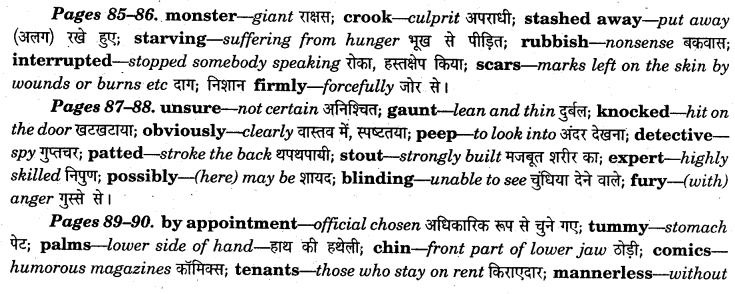 NCERT Solutions for Class 7 English Honeycomb Chapter 6 Expert Detectives 3