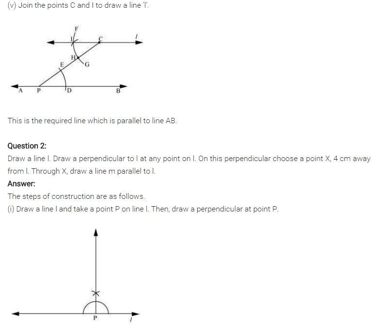 NCERT Solutions for Class 7 Maths Chapter 10 Practical Geometry Ex 10.1 Q2