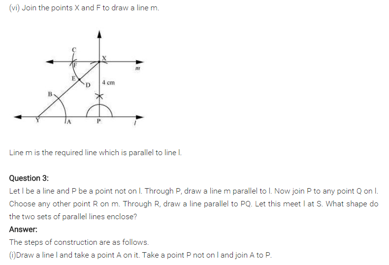 NCERT Solutions for Class 7 Maths Chapter 10 Practical Geometry Ex 10.1 Q3