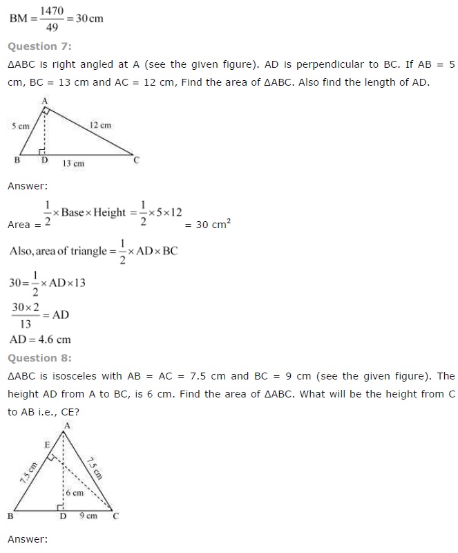 NCERT Solutions for Class 7 Maths Chapter 11 Perimeter and Area Ex 11.2 A6
