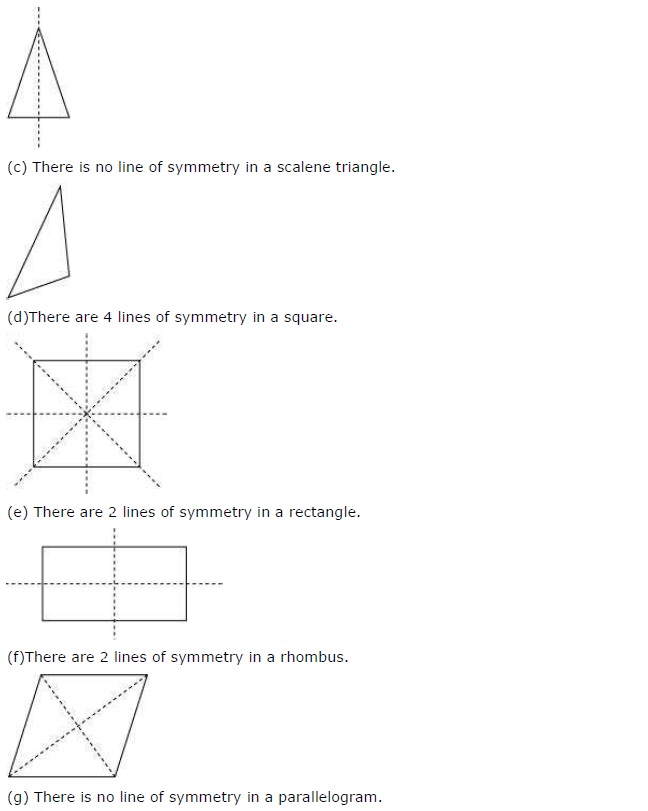 NCERT Solutions for Class 7 Maths Chapter 14 Symmetry Ex 14.1 Q7.1