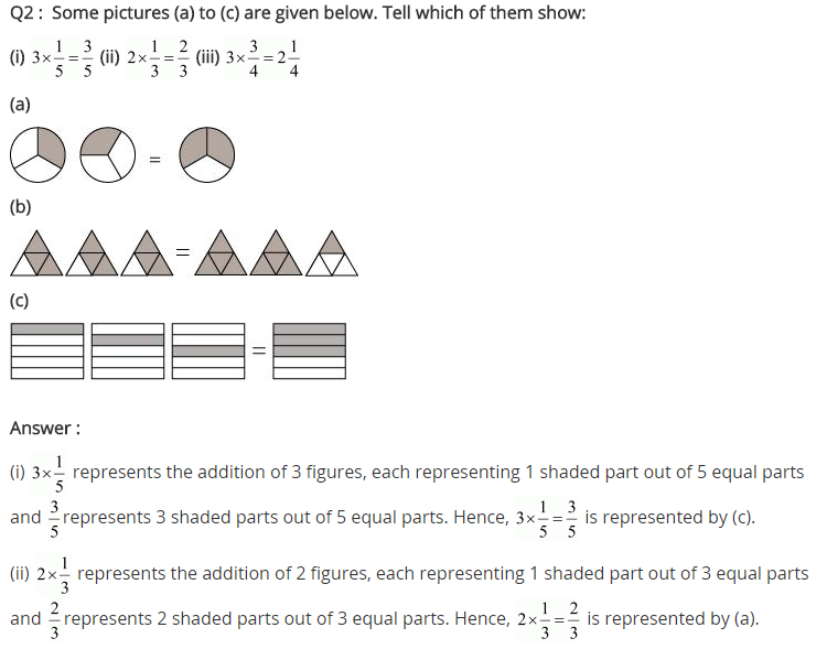 NCERT Solutions for Class 7 Maths Chapter 2 Fractions and Decimals Ex 2.2 Q2