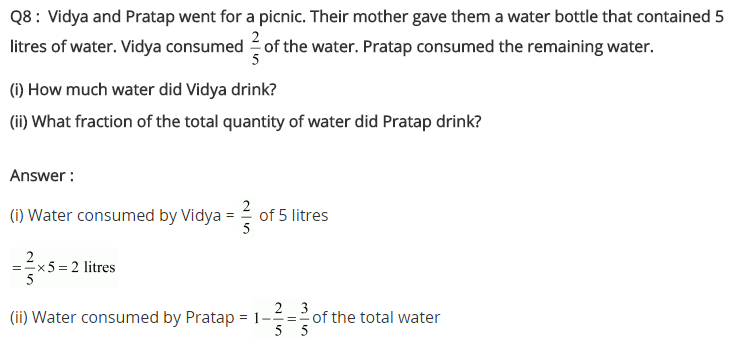 NCERT Solutions for Class 7 Maths Chapter 2 Fractions and Decimals Ex 2.2 Q8