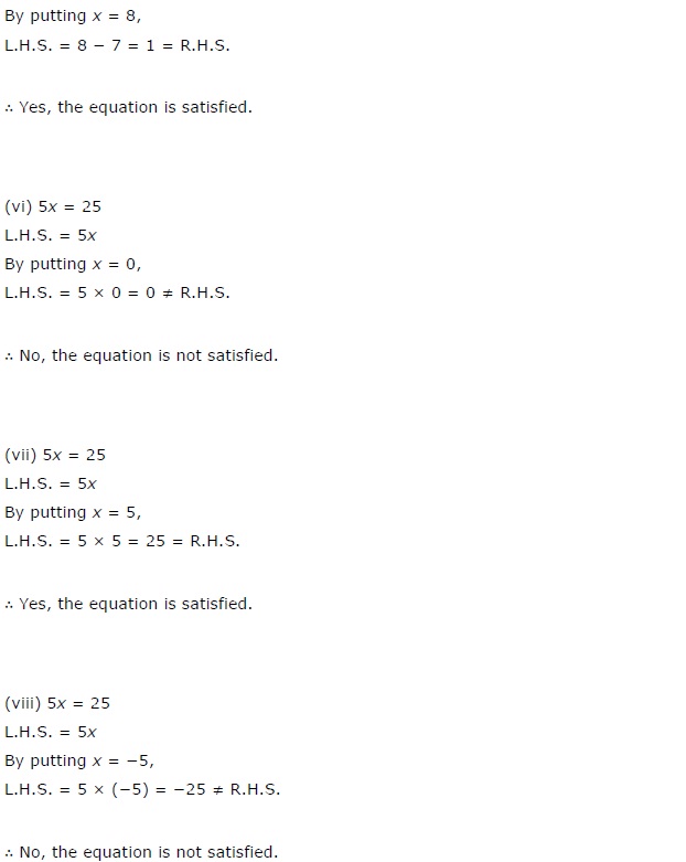 NCERT Solutions for Class 7 Maths Chapter 4 Simple Equations Ex 4.1 Q1.2