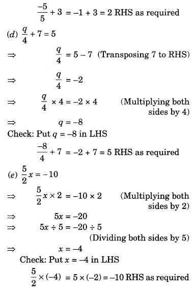 NCERT Solutions for Class 7 Maths Chapter 4 Simple Equations Ex 4.3 4