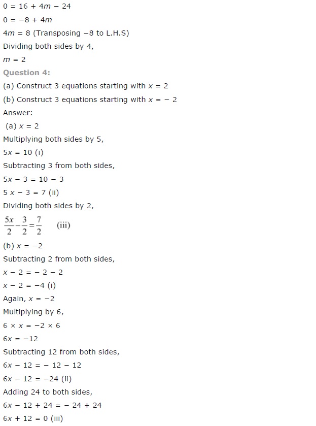 NCERT Solutions for Class 7 Maths Chapter 4 Simple Equations Ex 4.3 Q4