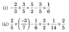 NCERT Solutions for Class 8 Maths Chapter 1 Rational Numbers Ex 1.1 Q1