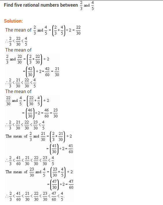 NCERT Solutions for Class 8 Maths Chapter 1 Rational Numbers Ex 1.2 q-5