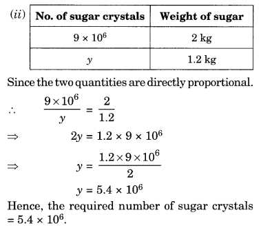 NCERT Solutions for Class 8 Maths Chapter 13 Direct and Inverse Proportions Ex 13.1 Q7.1