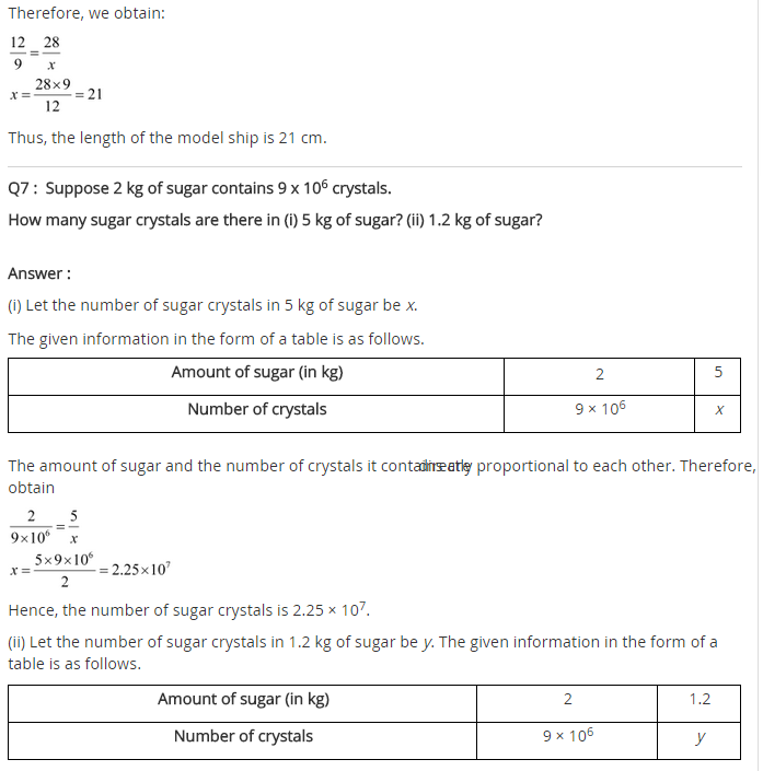 NCERT Solutions for Class 8 Maths Chapter 13 Direct and Inverse Proportions Ex 13.1 q-5