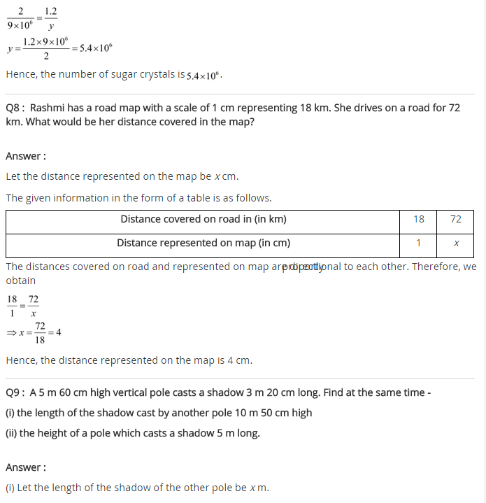 NCERT Solutions for Class 8 Maths Chapter 13 Direct and Inverse Proportions Ex 13.1 q-6