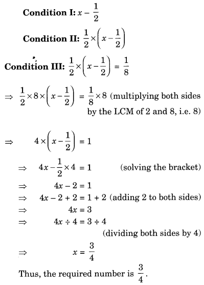 NCERT Solutions for Class 8 Maths Chapter 2 Linear Equations in One Variable Ex 2.2 Q1
