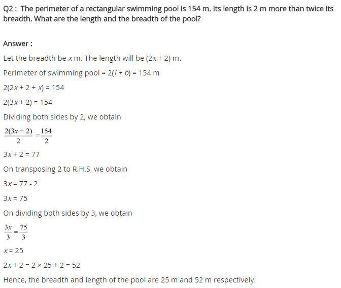 NCERT Solutions for Class 8 Maths Chapter 2 Linear Equations in One Variable Ex 2.2 q-2