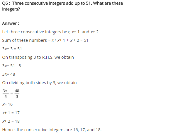 NCERT Solutions for Class 8 Maths Chapter 2 Linear Equations in One Variable Ex 2.2 q-6
