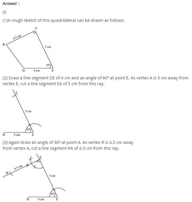 NCERT Solutions for Class 8 Maths Chapter 4 Practical Geometry Ex 4.4 A1.1