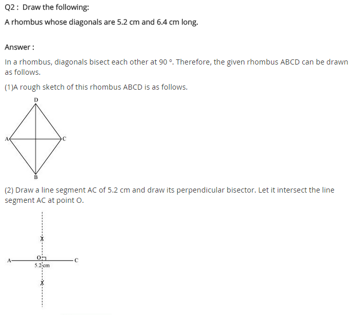 NCERT Solutions for Class 8 Maths Chapter 4 Practical Geometry Ex 4.5 A2