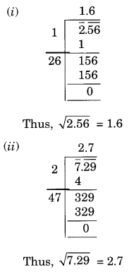 NCERT Solutions for Class 8 Maths Chapter 6 Squares and Square Roots Ex 6.4 Q3