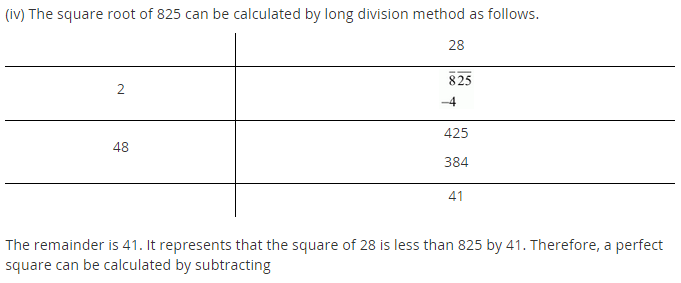 NCERT Solutions for Class 8 Maths Chapter 6 Squares and Square Roots Ex 6.4 q-4.2