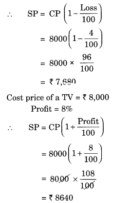 NCERT Solutions for Class 8 Maths Chapter 8 Comparing Quantities Ex 8.2 Q5.1