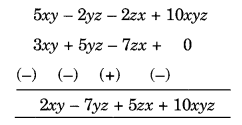 NCERT Solutions for Class 8 Maths Chapter 9 Algebraic Expressions and Identities Ex 9.1 Q4.1