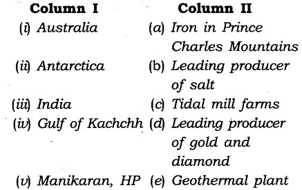 NCERT Solutions for Class 8 Social Science Geography Chapter 3 Minerals and Power Resources Exercise Questions Q4