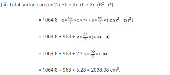 NCERT Solutions for Class 9 Maths Chapter 13 Surface Areas and Volumes Ex 13.2 A3.1