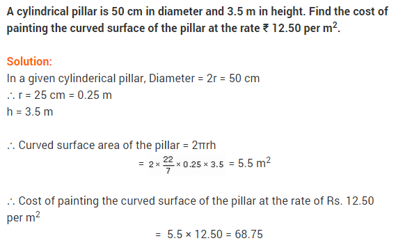 NCERT Solutions for Class 9 Maths Chapter 13 Surface Areas and Volumes Ex 13.2 A5