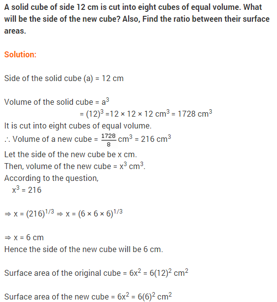 NCERT Solutions for Class 9 Maths Chapter 13 Surface Areas and Volumes Ex 13.5 A8