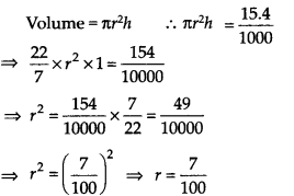 NCERT Solutions for Class 9 Maths Chapter 13 Surface Areas and Volumes Ex 13.6 Q6.1