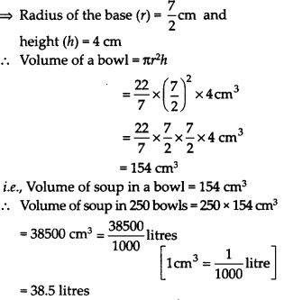 NCERT Solutions for Class 9 Maths Chapter 13 Surface Areas and Volumes Ex 13.6 Q8