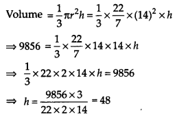 NCERT Solutions for Class 9 Maths Chapter 13 Surface Areas and Volumes Ex 13.7 Q6