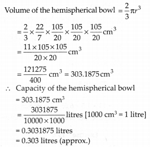 NCERT Solutions for Class 9 Maths Chapter 13 Surface Areas and Volumes Ex 13.8 Q5.1