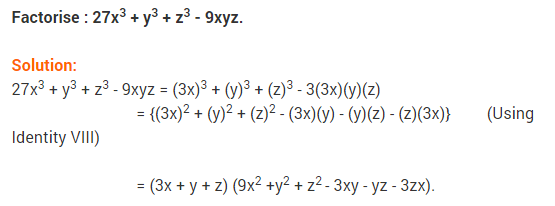 NCERT Solutions for Class 9 Maths Chapter 2 Polynomials Ex 2.5 q11