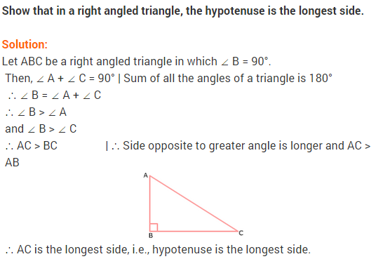 NCERT Solutions for Class 9 Maths Chapter 7 Triangles Ex 7.4 q1