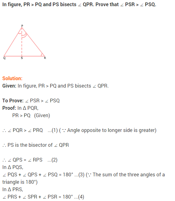 NCERT Solutions for Class 9 Maths Chapter 7 Triangles Ex 7.4 q5
