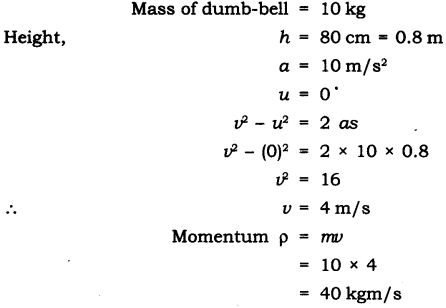 NCERT Solutions for Class 9 Science Chapter 9 Force and Laws of Motion Extra Questions Q18