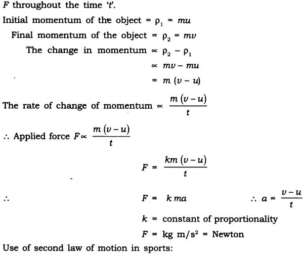 NCERT Solutions for Class 9 Science Chapter 9 Force and Laws of Motion LAQ Q1
