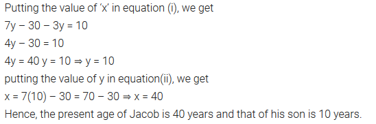 Pair Of Linear Equations In Two Variables Class 10 Maths NCERT Solutions Ex 3.3 Q3.4