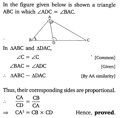 similar triangles class 10 ex 6.3